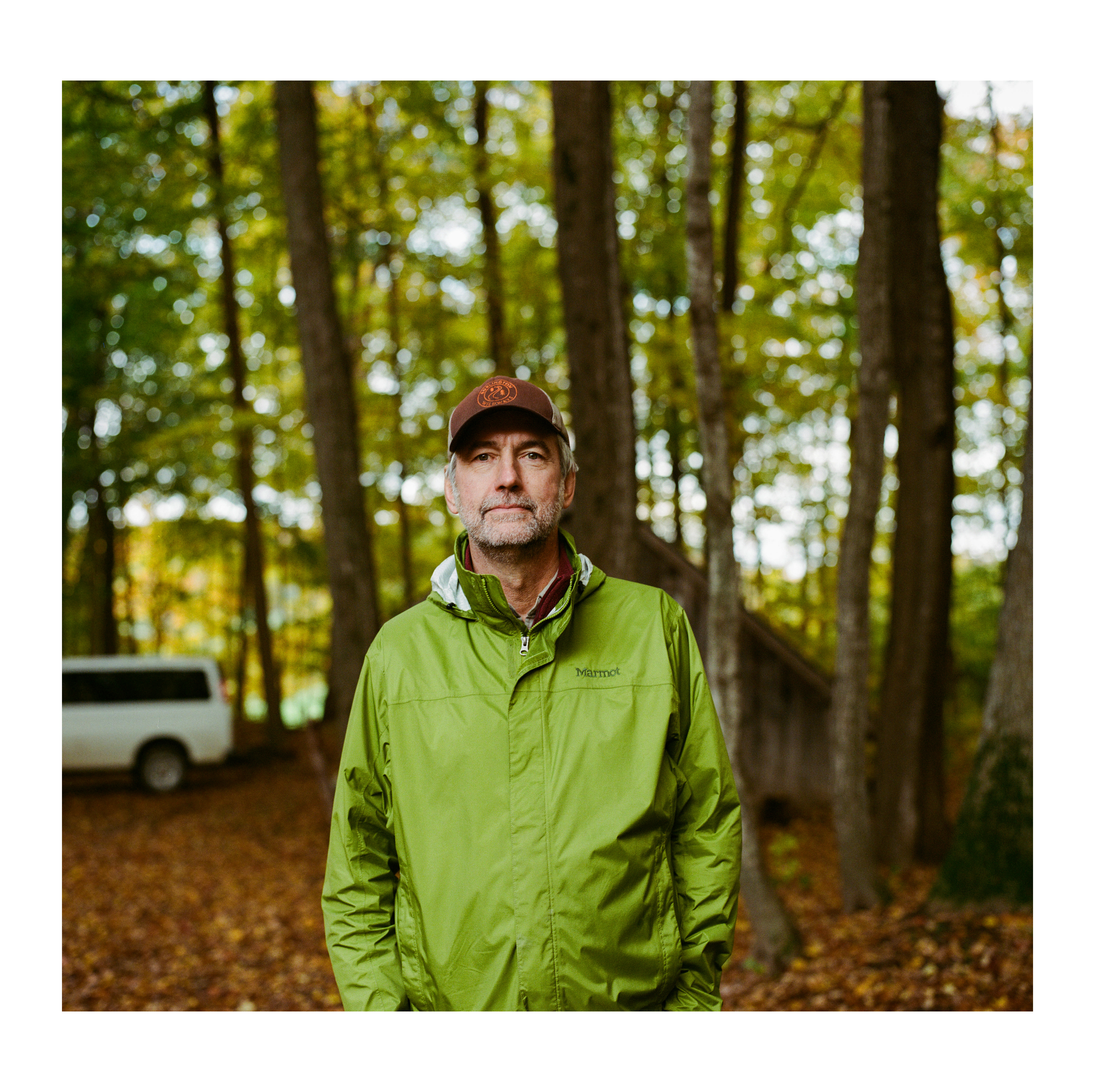 A portrait of a man.